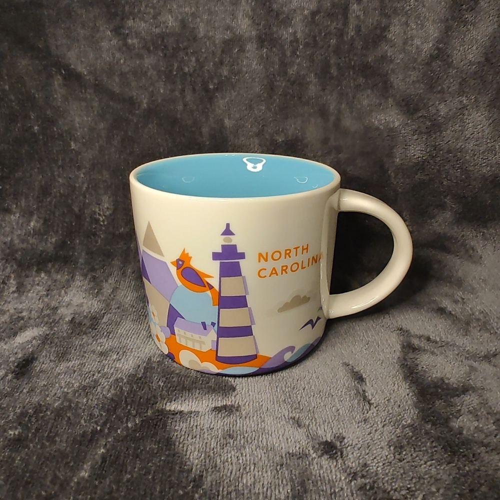 Starbucks Been There Series NORTH CAROLINA coffee mug *Mint* condition